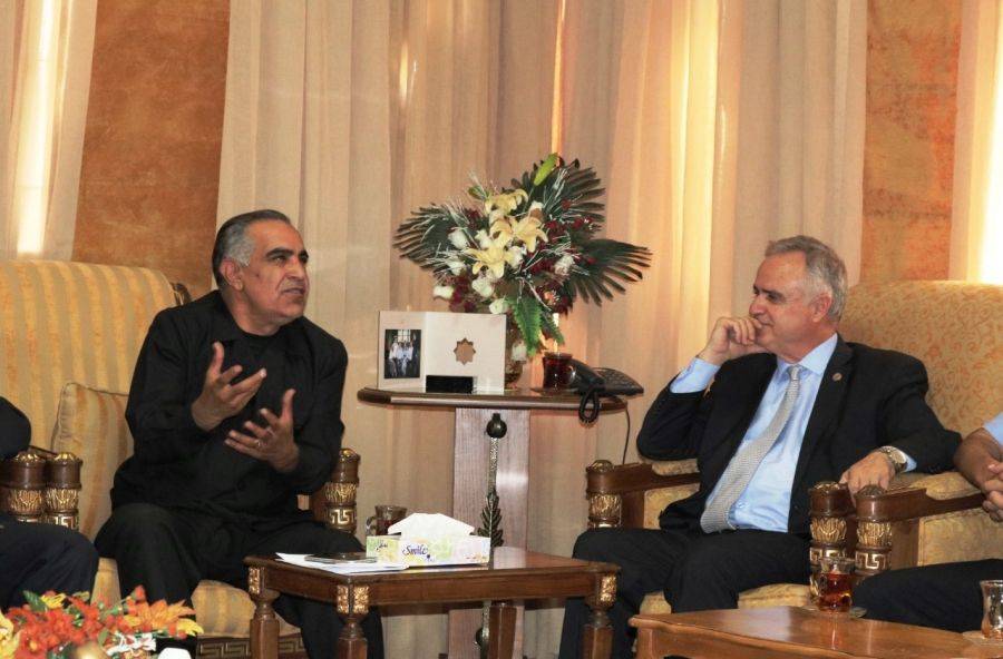 رئيس جامعة الحسين بن طلال يستقبل قيادات من المجتمع المحلي في محافظة معان