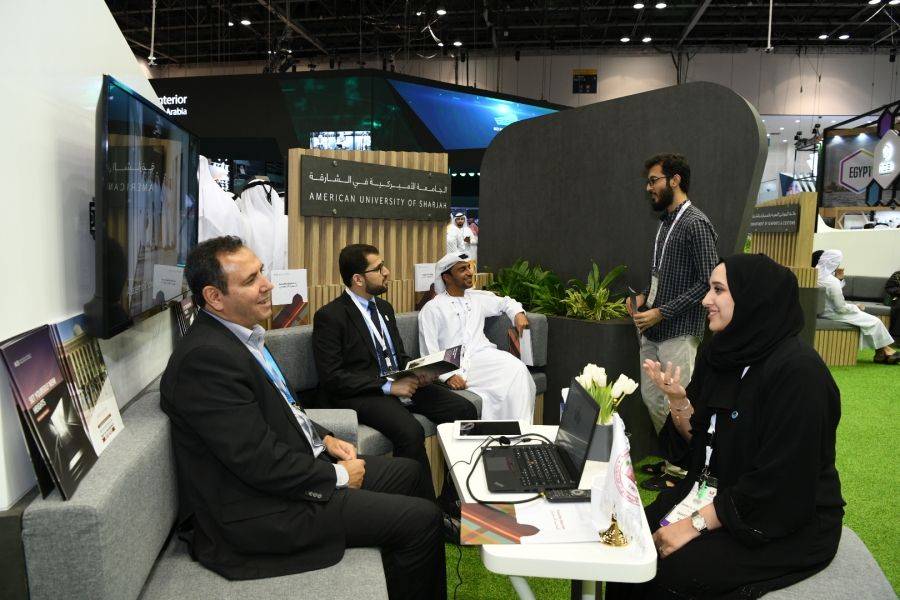 الجامعة الأميركية في الشارقة تعرض مشاريع مبتكرة في أسبوع جيتكس للتقنية 2019