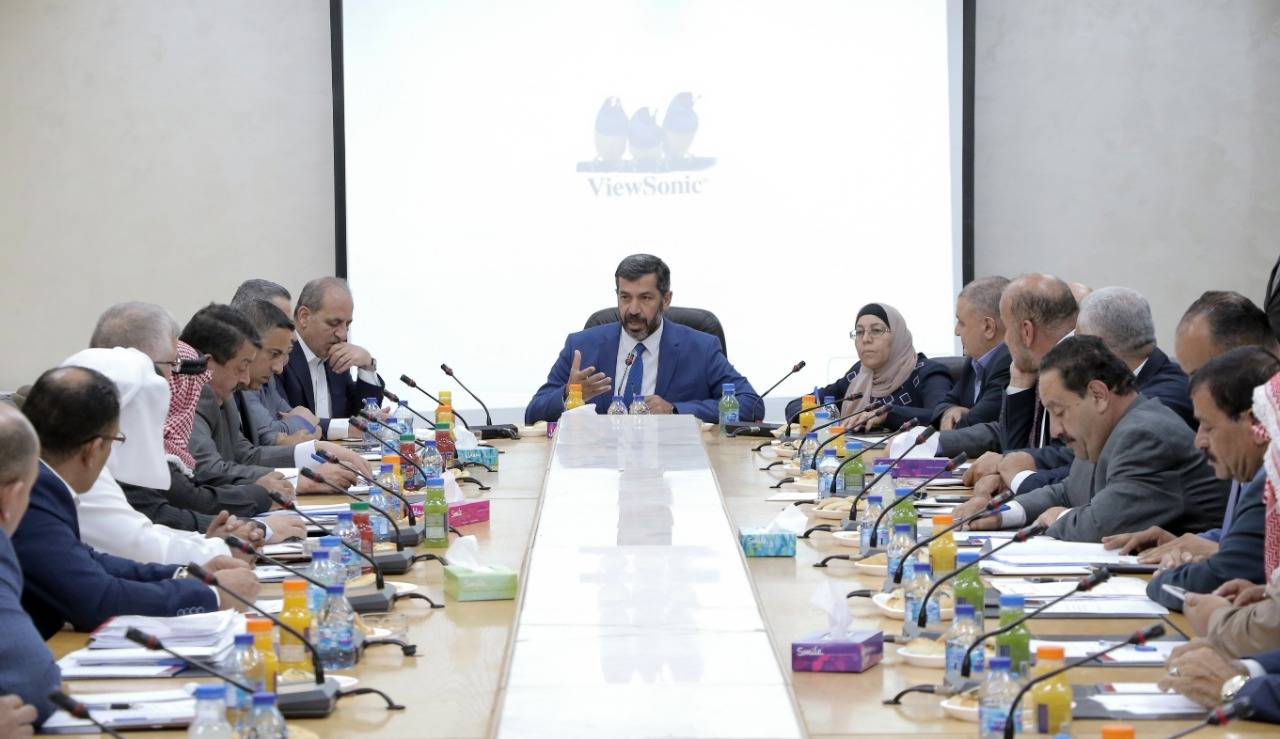الحمود يلتقي رئيس و أعضاء مبادرة محبة الوطن تجمعنا