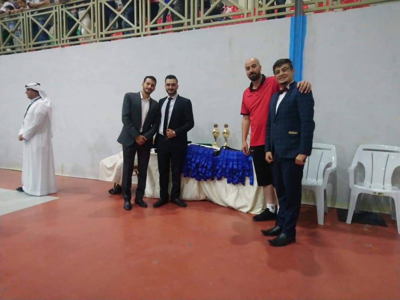 طلبة فيلادلفيا يشاركون في تنظيم البطولة العربية لأندية ابطال الدوري في كرة اليد