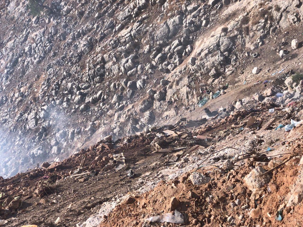 إغلاق موقع لتهريب النفايات الإسرائيلية في بلدة نعلين