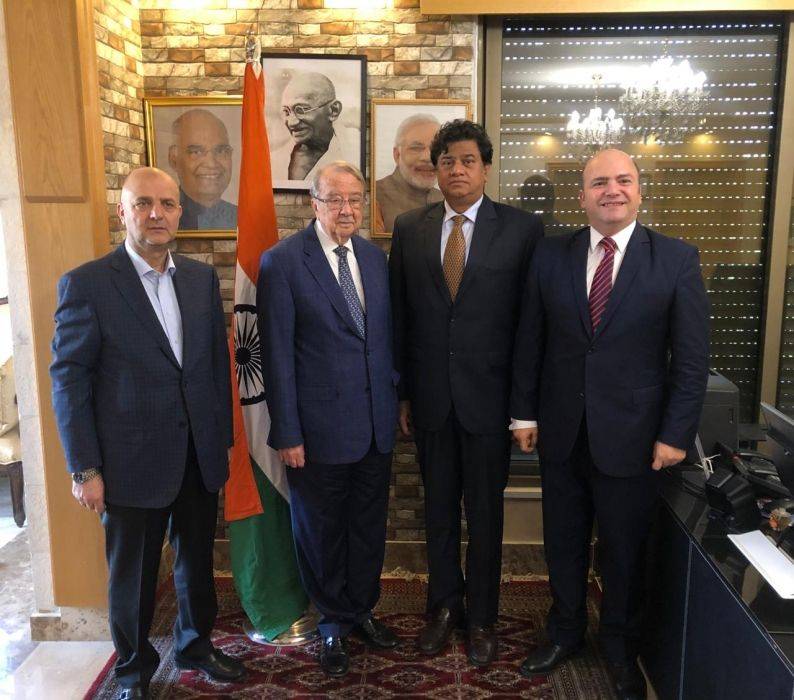 الطباع : علاقات القطاع الخاص في الاردن والهند بتطور مستمر