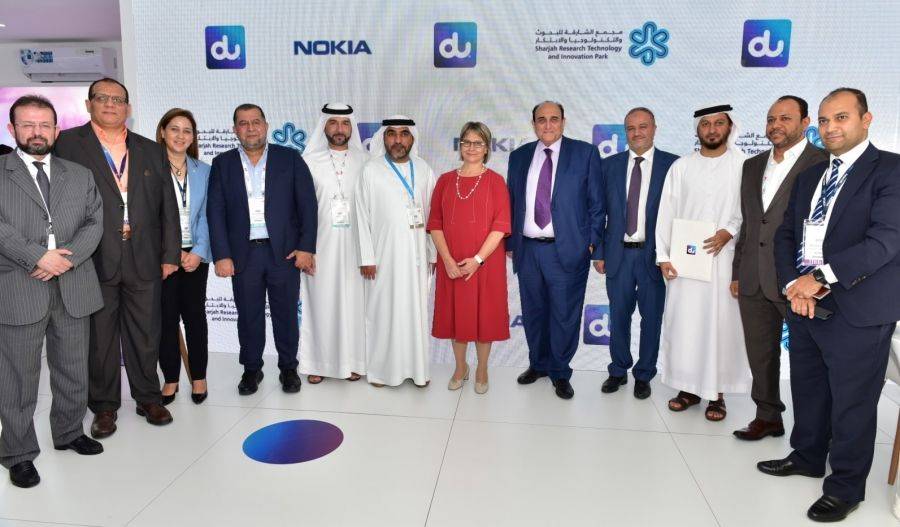 دو توقع مذكرة شراكه مع نوكيا ومجمع الشارقة للبحوث والتكنولوجيا والابتكار