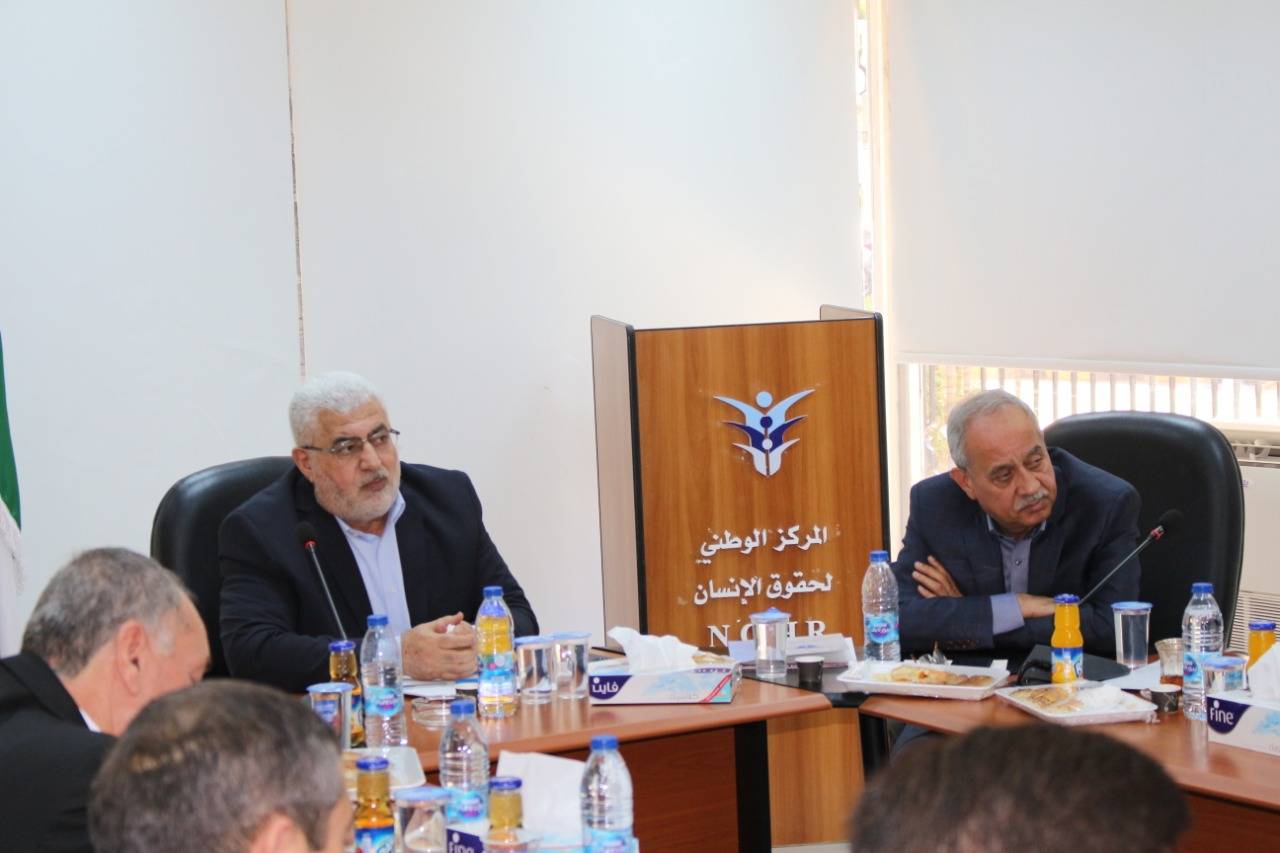 لجنة حريات الأعيان تزور الوطني لحقوق الإنسان