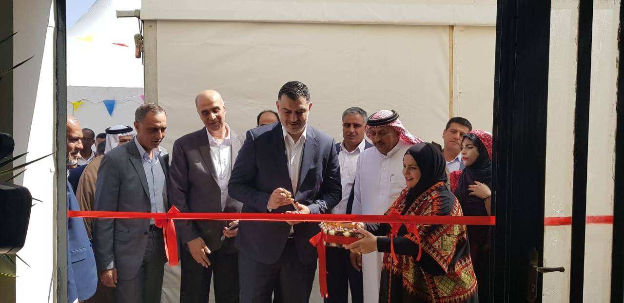 البطاينة يفتتح الفرع الانتاجي في سما السرحان 
