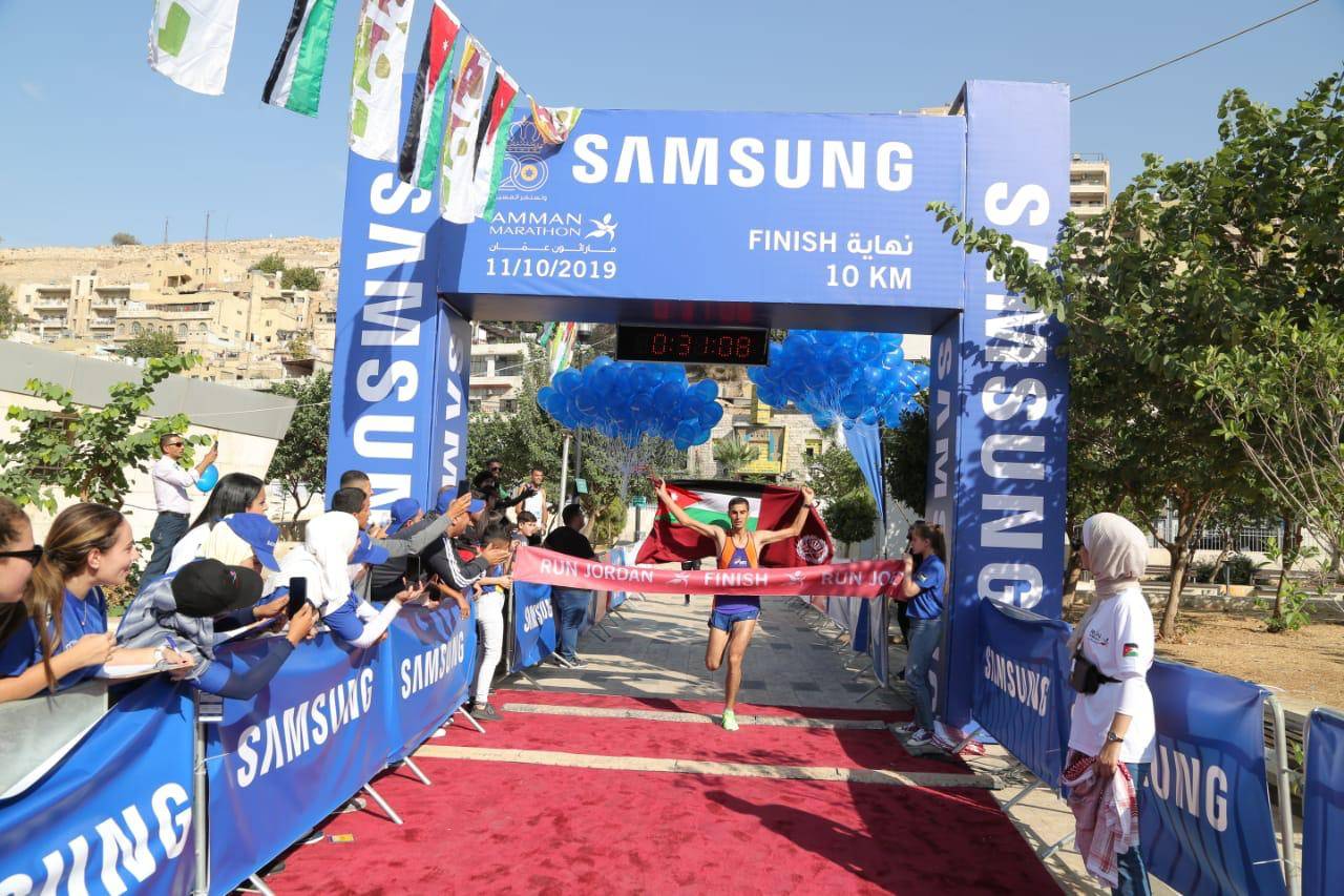 نشامى الدرك يحصدون الذهب في ماراثون عمان الدولي