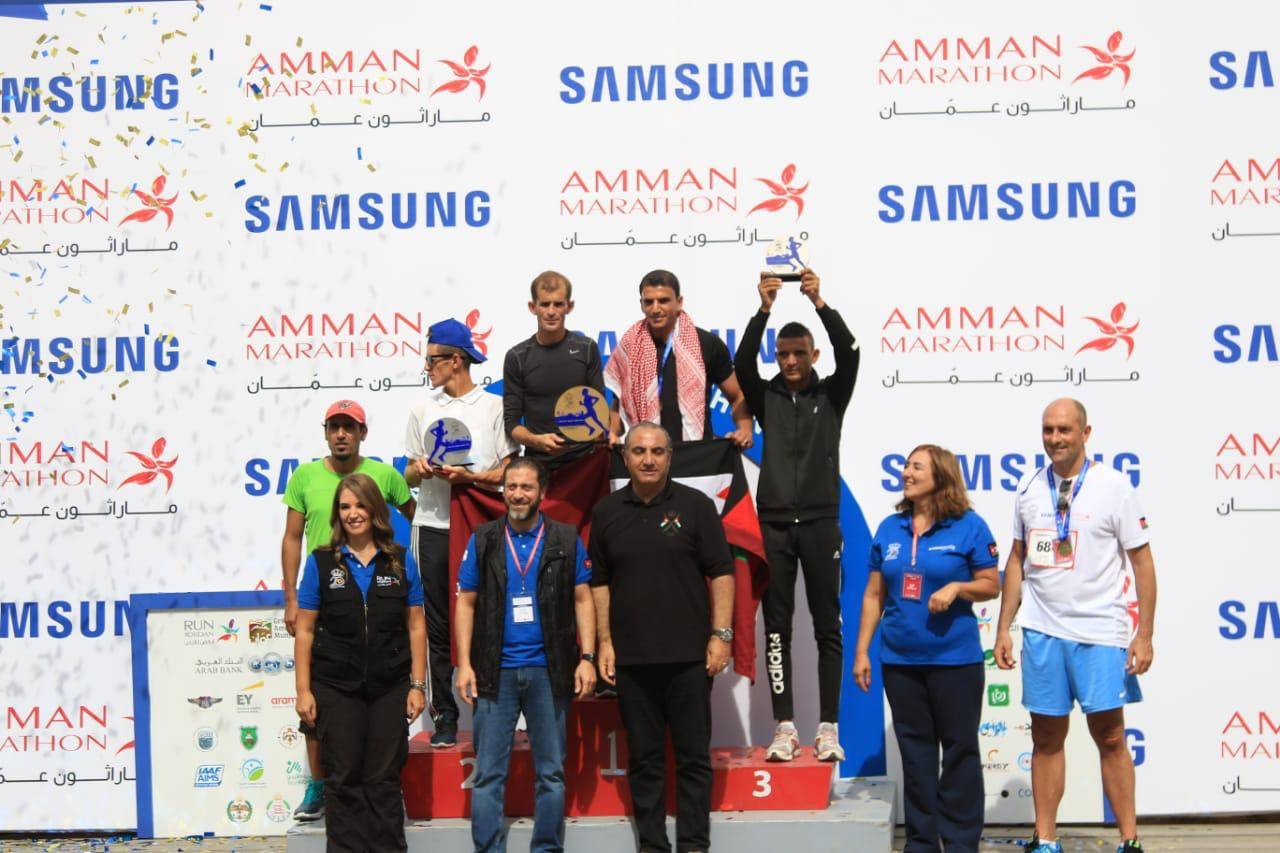 نشامى الدرك يحصدون الذهب في ماراثون عمان الدولي