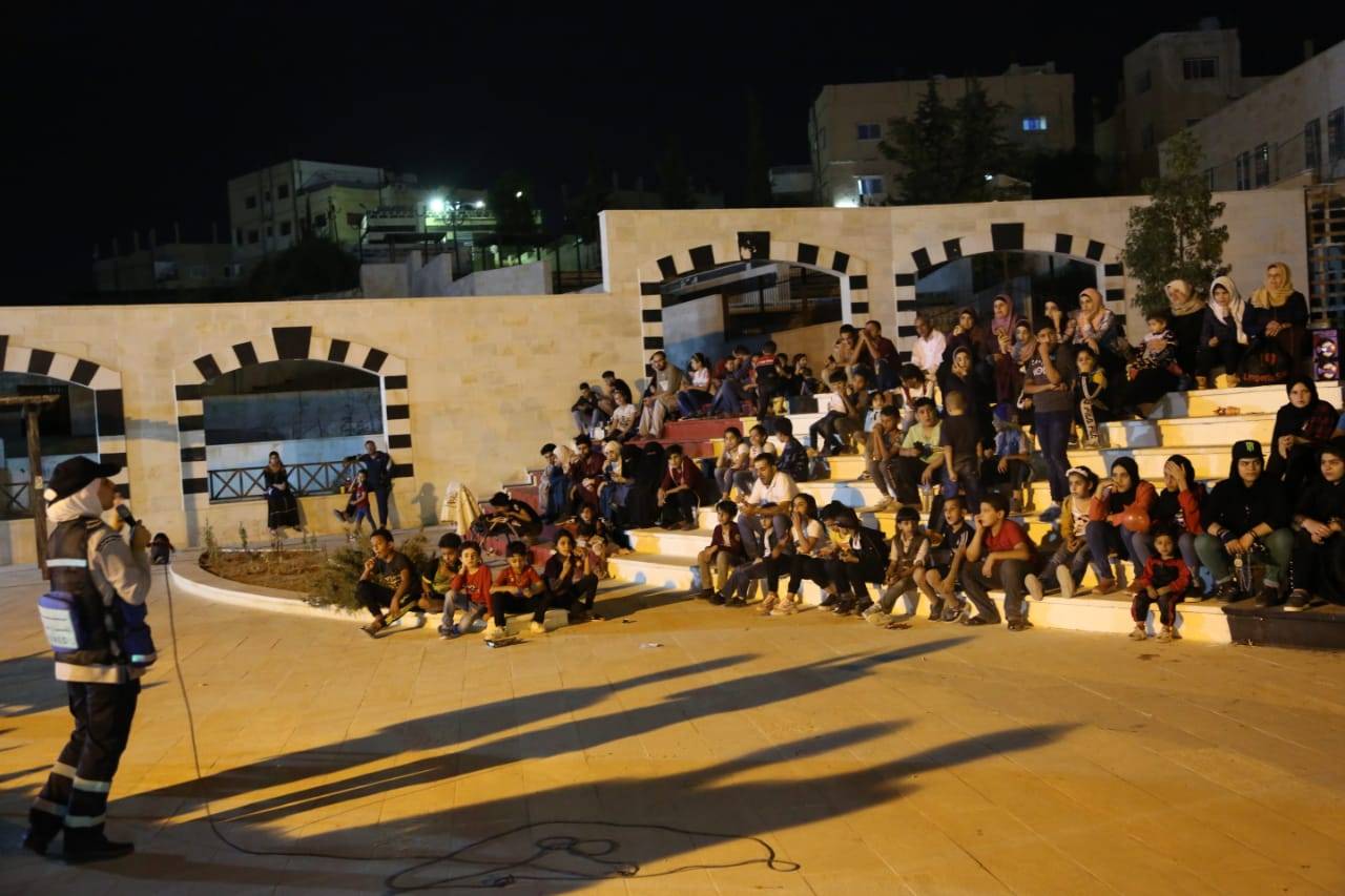 الدفاع المدني يُنظم مبادرة (صحتك بتهمنا) في محافظة الزرقاء