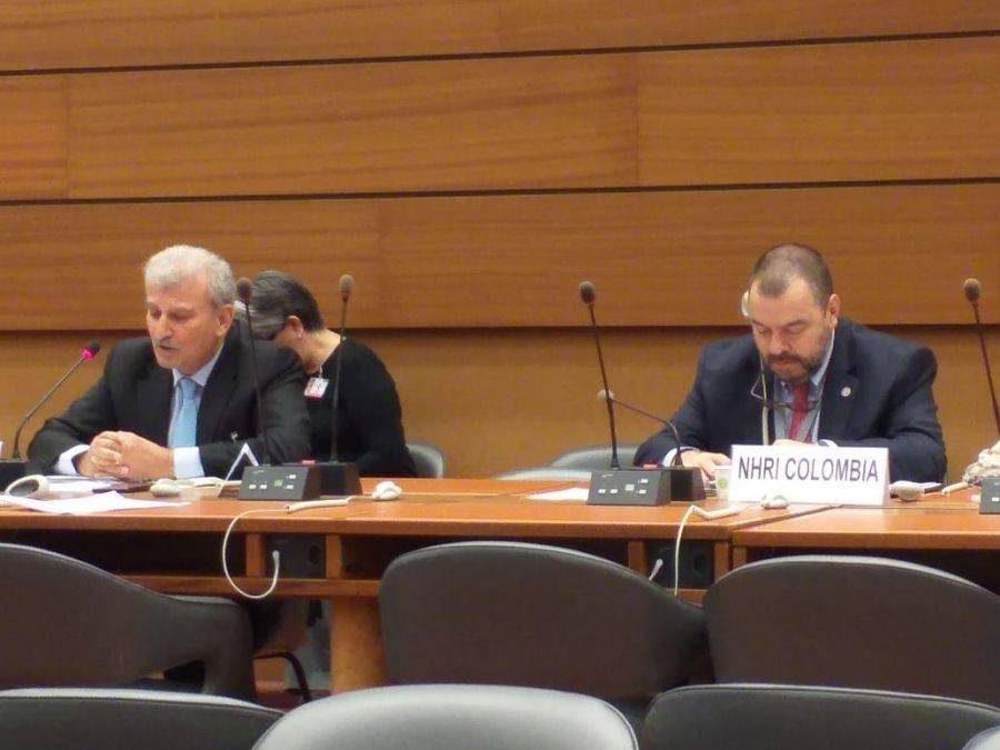 المركز الوطني لحقوق الانسان يشارك في الاجتماعات الدولية حقوق الانسان وقطاع الاعمال