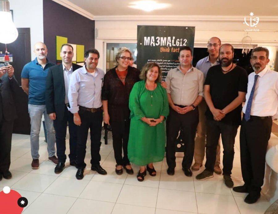 وزير الثقافة ووزير الشباب يزور (المعمل 612)