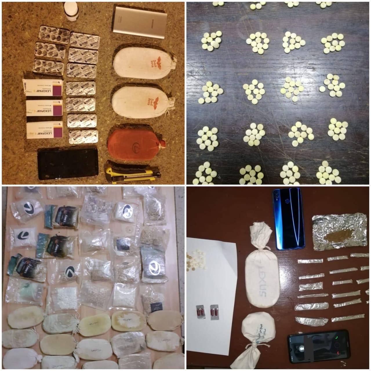 إدارة مكافحة المخدرات : 12 قضية اتجار وترويج للمواد المخدرة في مختلف محافظات المملكة خلال 48 ساعة الماضية 