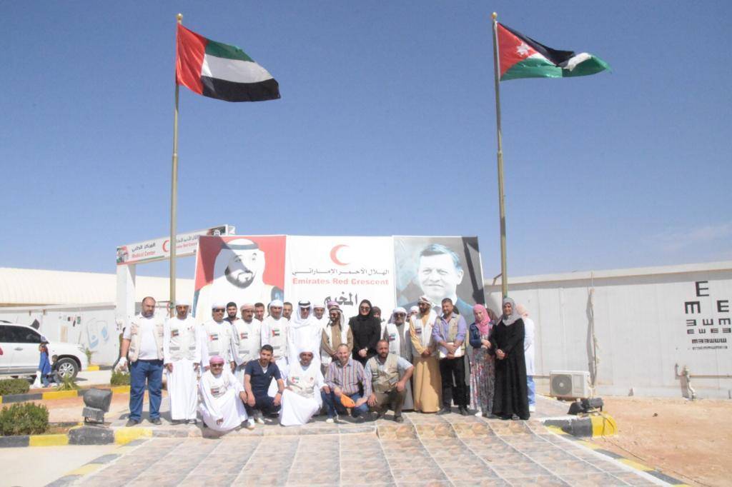 المجلس الاعلى للامومة والطفولة يزور المخيم الاماراتي للاجئين في الاردن وينفذ عدداً من الورش التدريبية لاطفال المخيم