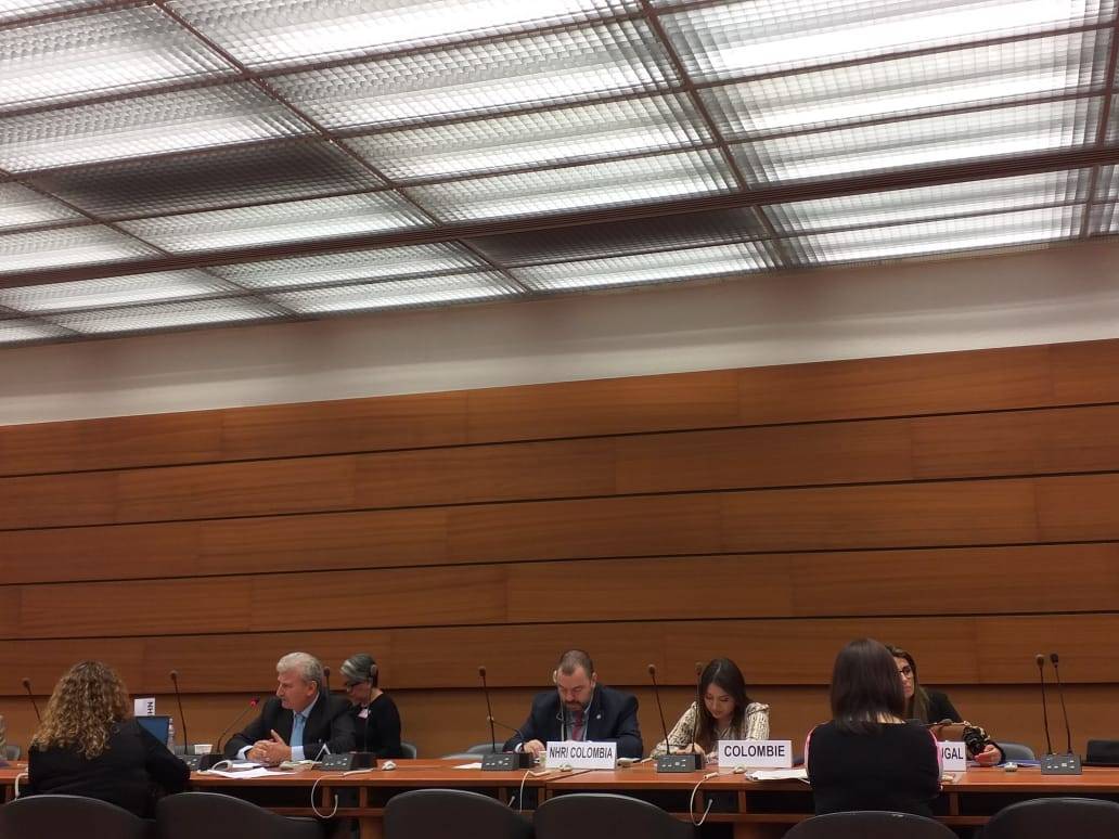 المركز الوطني لحقوق الانسان يشارك في الاجتماعات الدولية حقوق الانسان وقطاع الاعمال