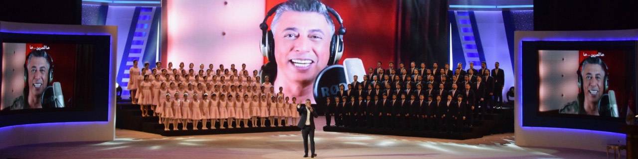 بحضور السيسي .. عمر العبداللات يبهر الجميع في القاهرة