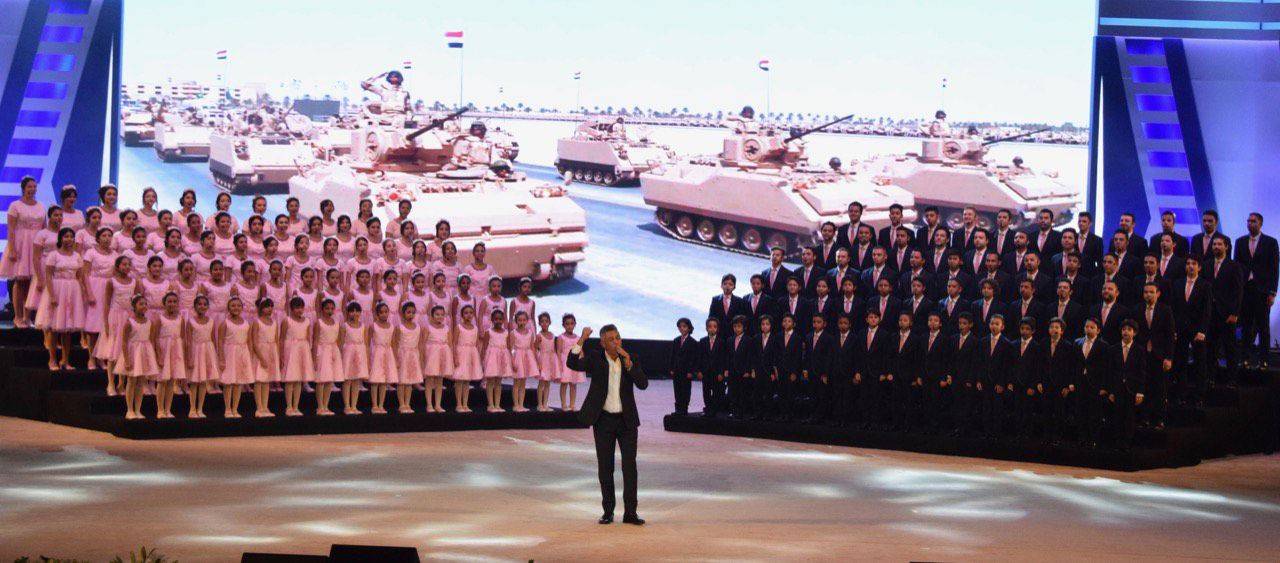 بحضور السيسي .. عمر العبداللات يبهر الجميع في القاهرة