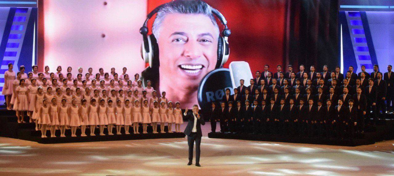 بحضور السيسي .. عمر العبداللات يبهر الجميع في القاهرة