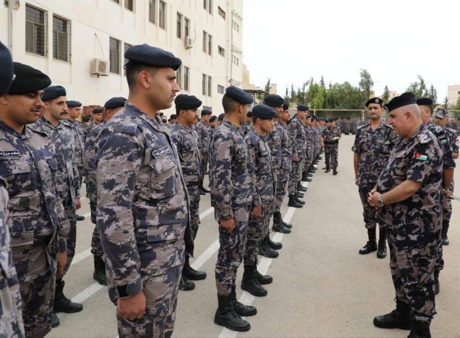 اللواء البزايعه يتفقد عدد من مواقع الدفاع المدني