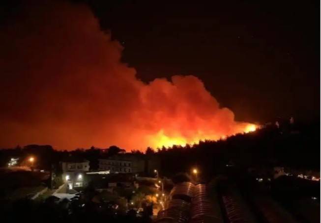 العمليات المركزية بلبنان : 140 حريق نتج عنها وفاة شخص و 100 إصابة