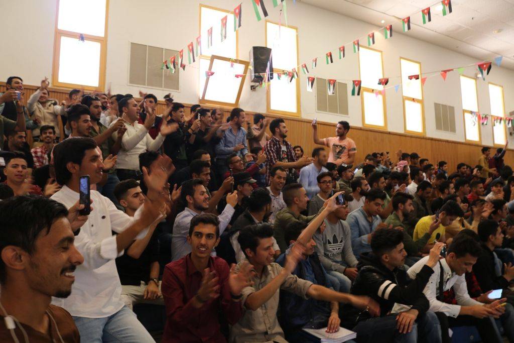 رئيس جامعة الحسين بن طلال يرعى حفل استقبال الطلبة الجدد