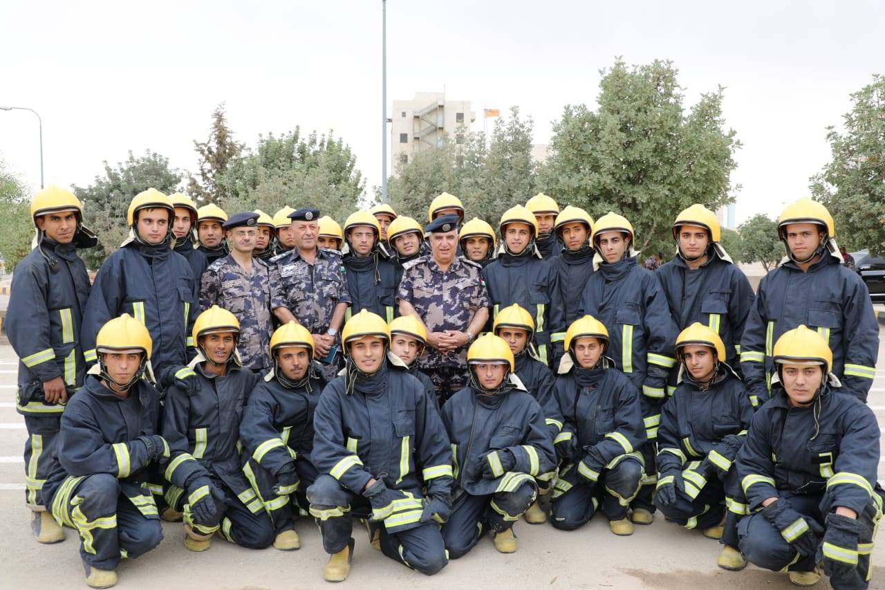 اللواء البزايعه يتفقد عدد من مواقع الدفاع المدني