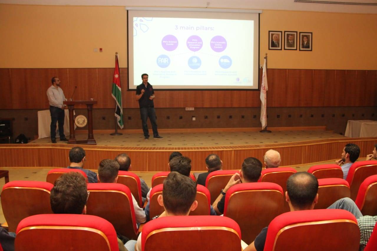 الجامعة الأميركية في مادبا تستضيف مؤسسة فاي للعلوم