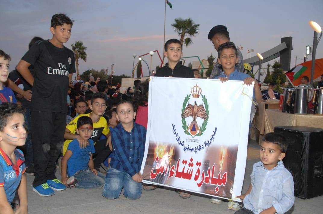 لليوم الثاني على التوالي الدفاع المدني يُنظم مبادرة (شتاء آمن) في محافظة إربد