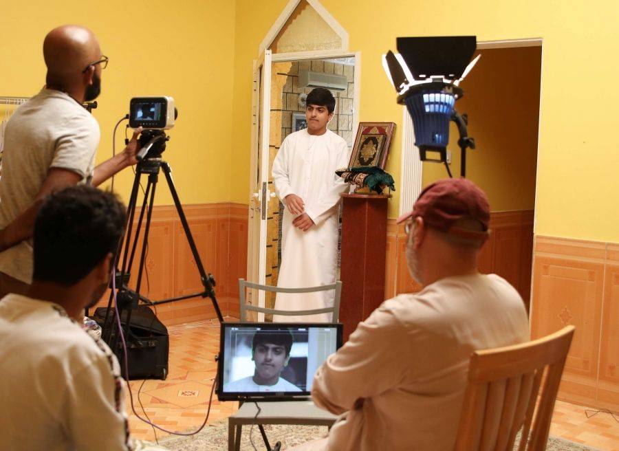 نـاشئة الشـارقـة یُنـافسون بـفیلم تیار الحیاة  في مھرجان الشارقة السینمائي الدولي للأطفال والشباب