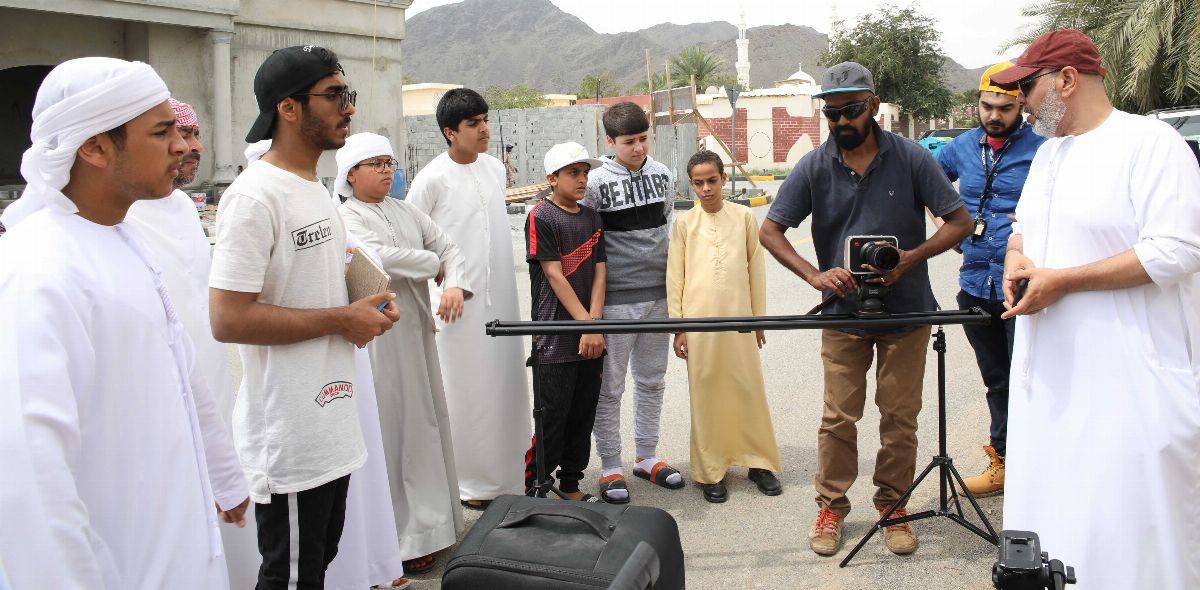 نـاشئة الشـارقـة یُنـافسون بـفیلم تیار الحیاة  في مھرجان الشارقة السینمائي الدولي للأطفال والشباب