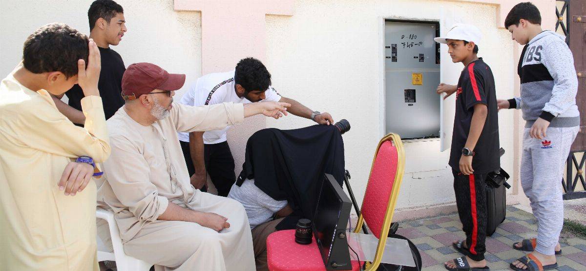 نـاشئة الشـارقـة یُنـافسون بـفیلم تیار الحیاة  في مھرجان الشارقة السینمائي الدولي للأطفال والشباب