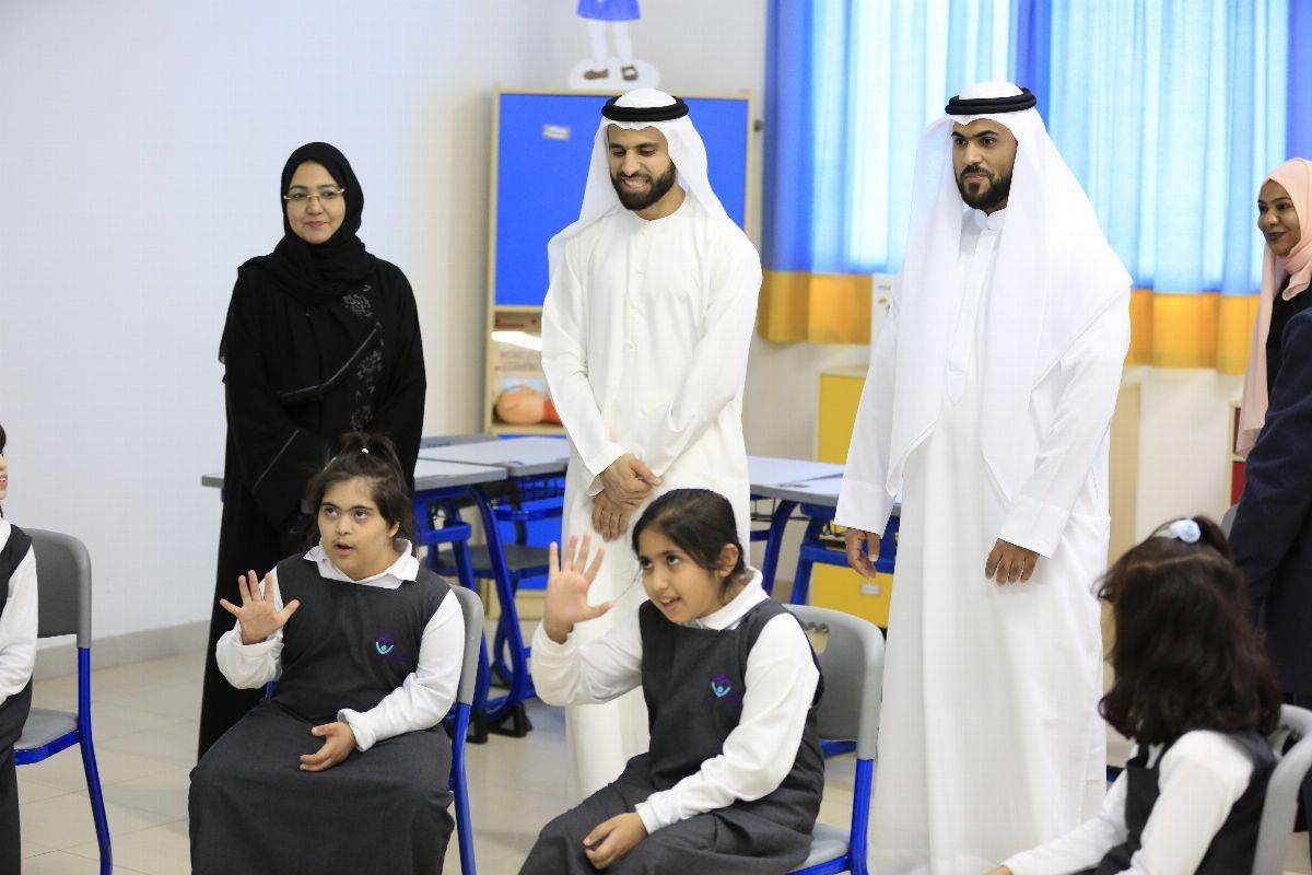 2339 شخصاً ذا إعاقة یستفیدون من خدمات مدینة الشارقة الإنسانیة