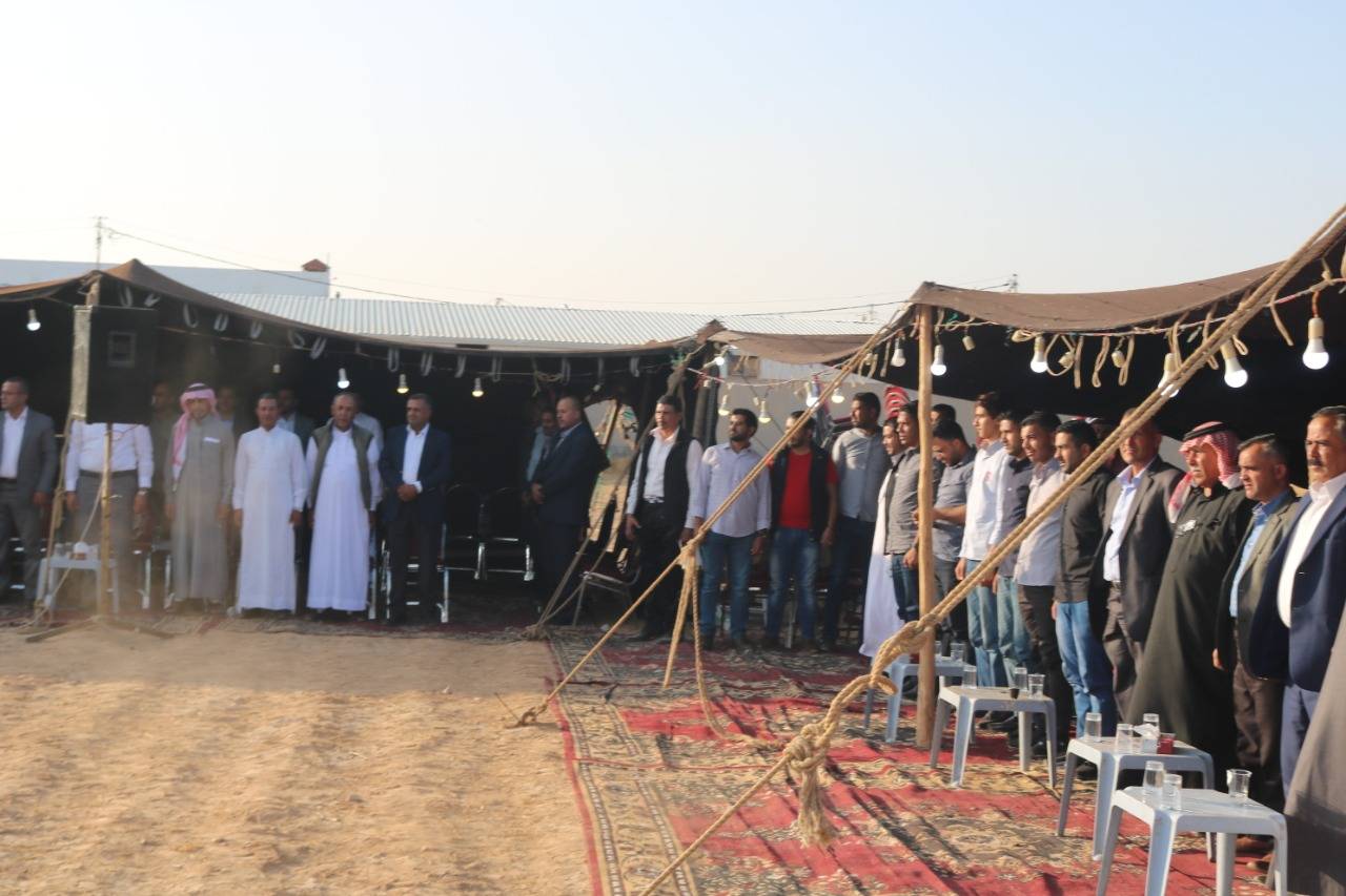 اجتماع تشاوري لعشيرة الجبور بني صخر في الموقر