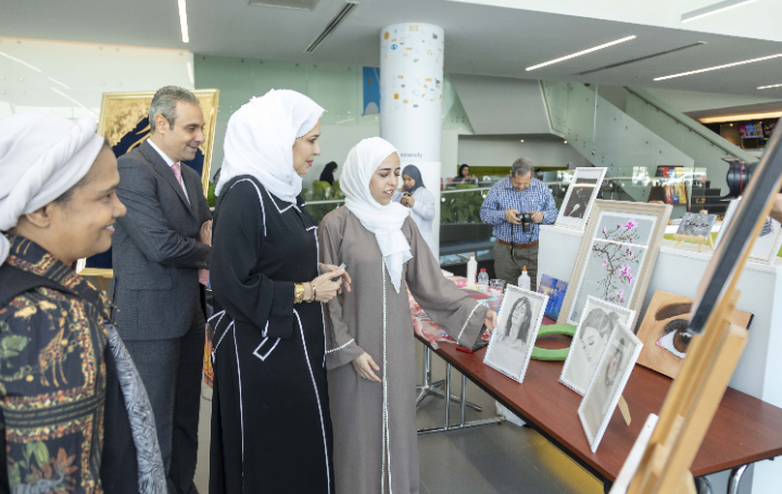 یوم الفنون الجمیلة في جامعة عجمان