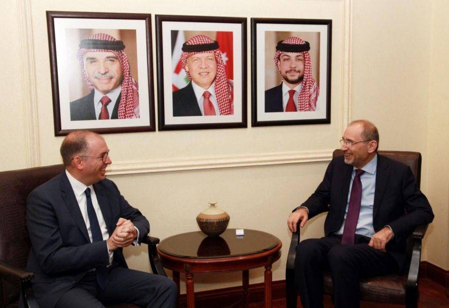 الصفدي يستقبل وزير الدولة في وزارة الخارجية الاتحادية الالمانية