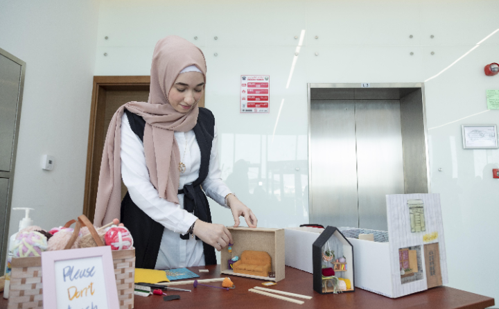 یوم الفنون الجمیلة في جامعة عجمان