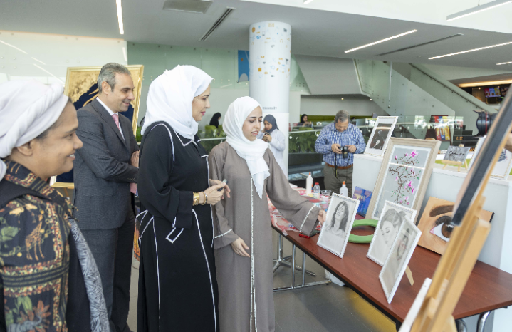 یوم الفنون الجمیلة في جامعة عجمان