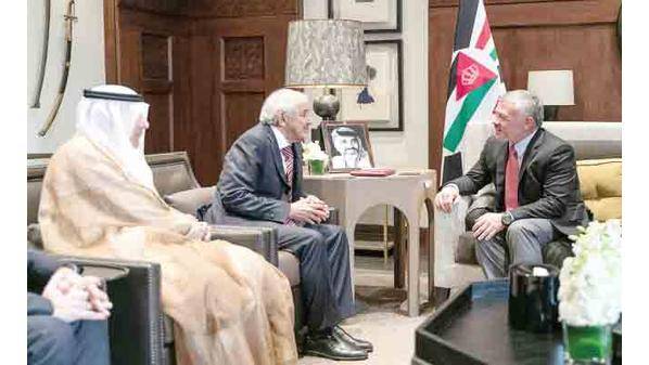 الملك يؤكد عمق العلاقات الأخوية الراسخة التي تجمع بين الاردن والكويت