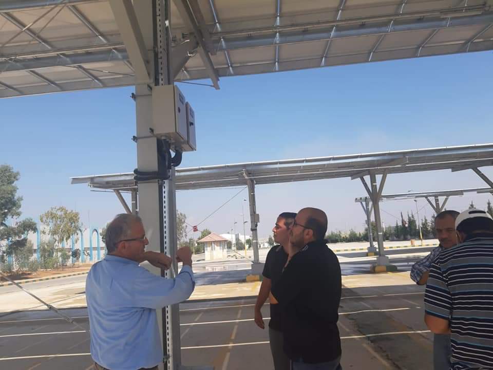 دورة تدريبية حول تشغيل وصيانة الواح خلايا الطاقة الشمسية وصيانتها لموظفوا مدينة الأمير محمد