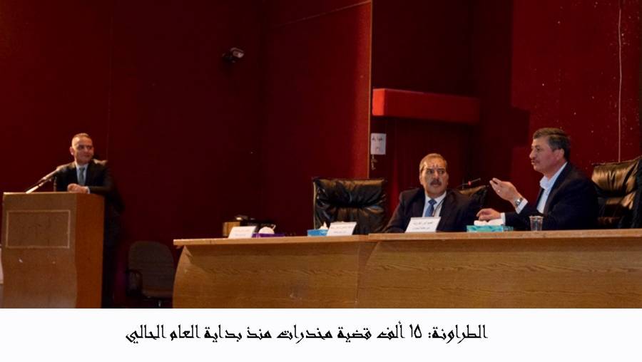 العميد الطراونة :  15 ألف قضية مختلفة من التعاطي والترويج والتجارة منذ بداية العام اشترك فيها نحو 22 ألف شخص