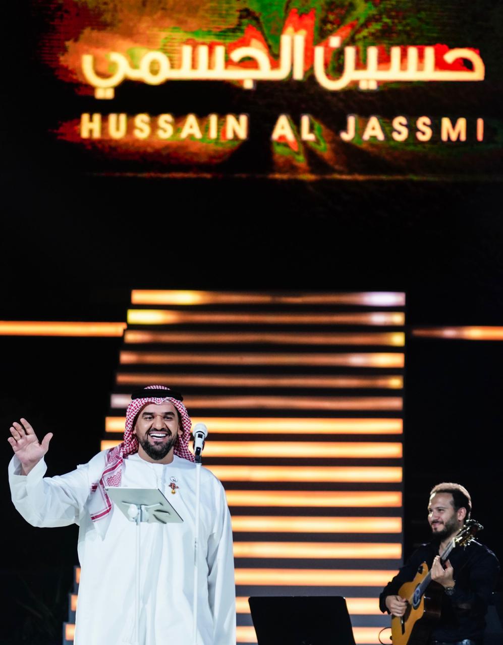 حسين الجسمي و مارايا كاري شريكين إستثنائيين بحفل عالمي في إكسبو 2020 دبي بالإمارات