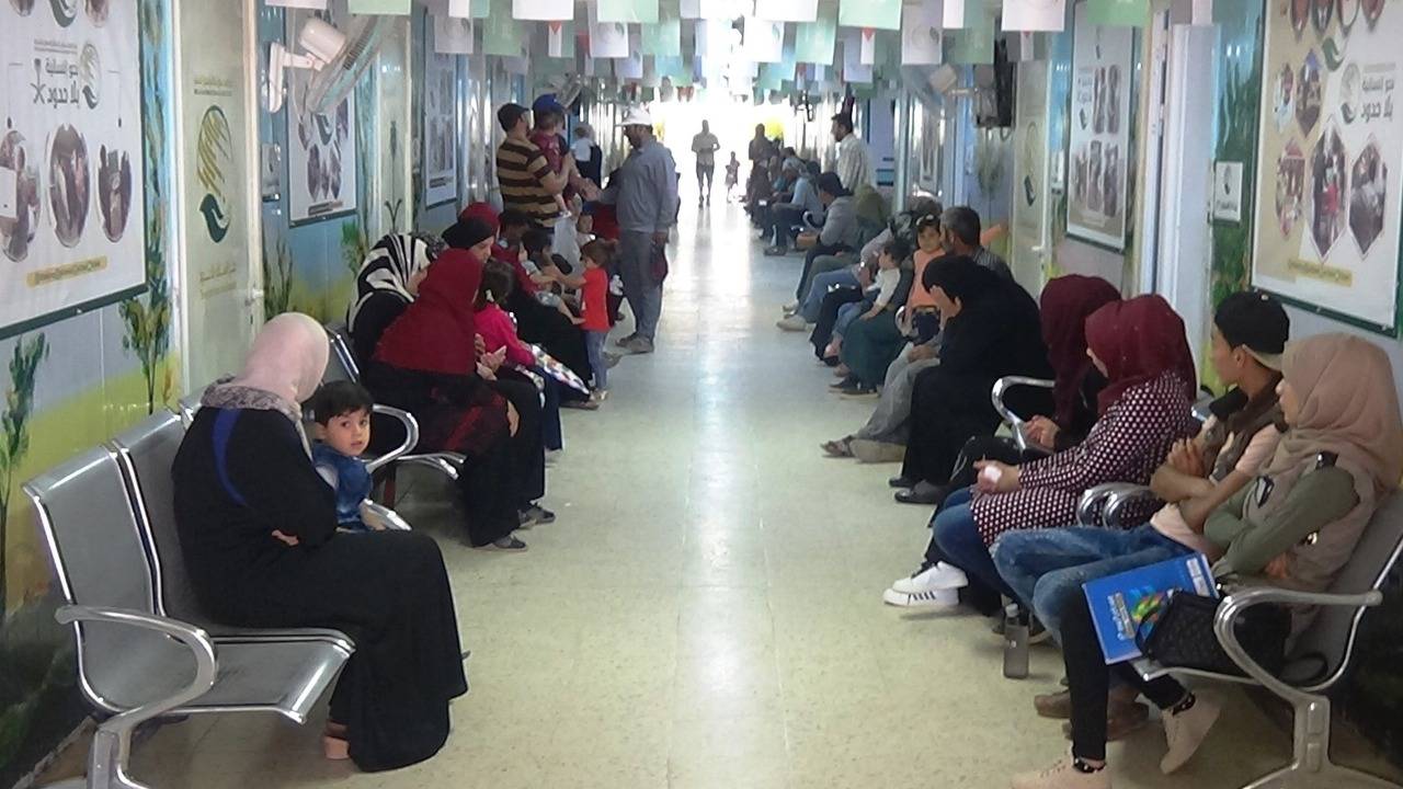 عيادات الاطفال التابعة لمركز الملك سلمان تعالج اكثر من (5.5) الف طفل سوري في الزعتري خلال شهر سبتمبر