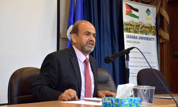 نائب رئيس جامعة جدارا يلتقي أعضاء هيئة التدريس في كلية الإقتصاد والأعمال