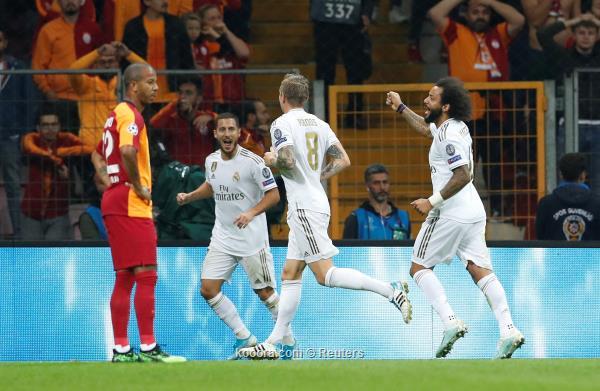 ريال مدريد يتجاوز جلطة سراي في دور المجموعات لدوري أبطال أوروبا
