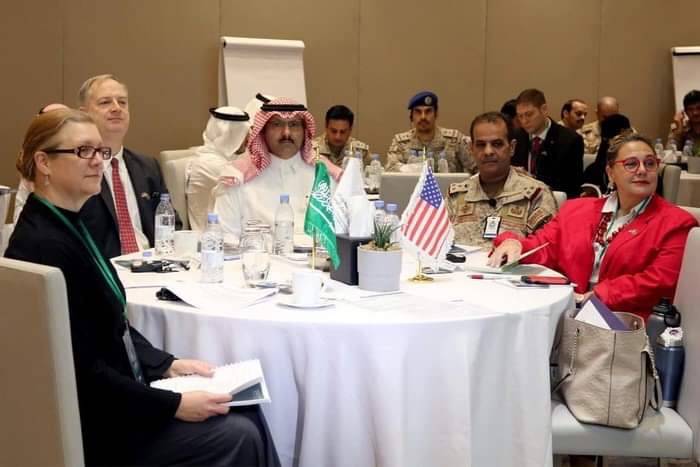 خلال افتتاح ورشة الاستقرار 2 بمشاركة أمريكية آل جابر : تدريب 60 سعودياً على الاستقرار واحتواء النزاعات 