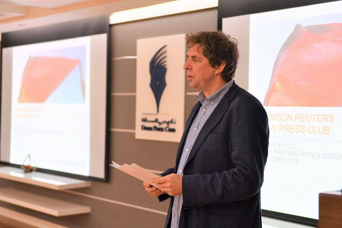 نادي دبي للصحافة ورویترز ینظمان جلسة تحت عنوان قوة الصورة الصحافیة 