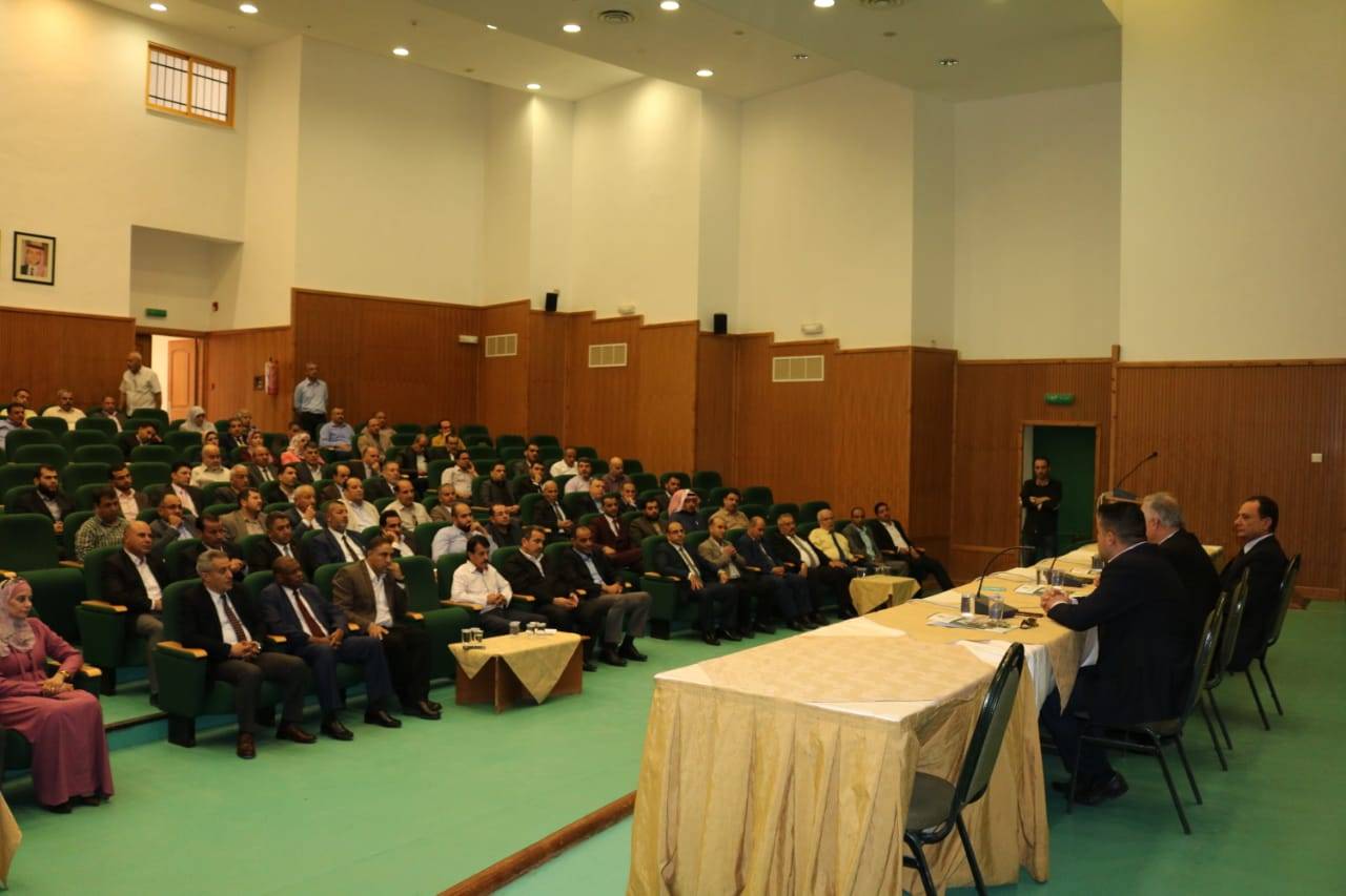 في لقاء مع أعضاء الهيئة التدريسية  أبو كركي: الجودة في التعليم هي ما نصبوا اليه في جامعة الحسين بن طلال