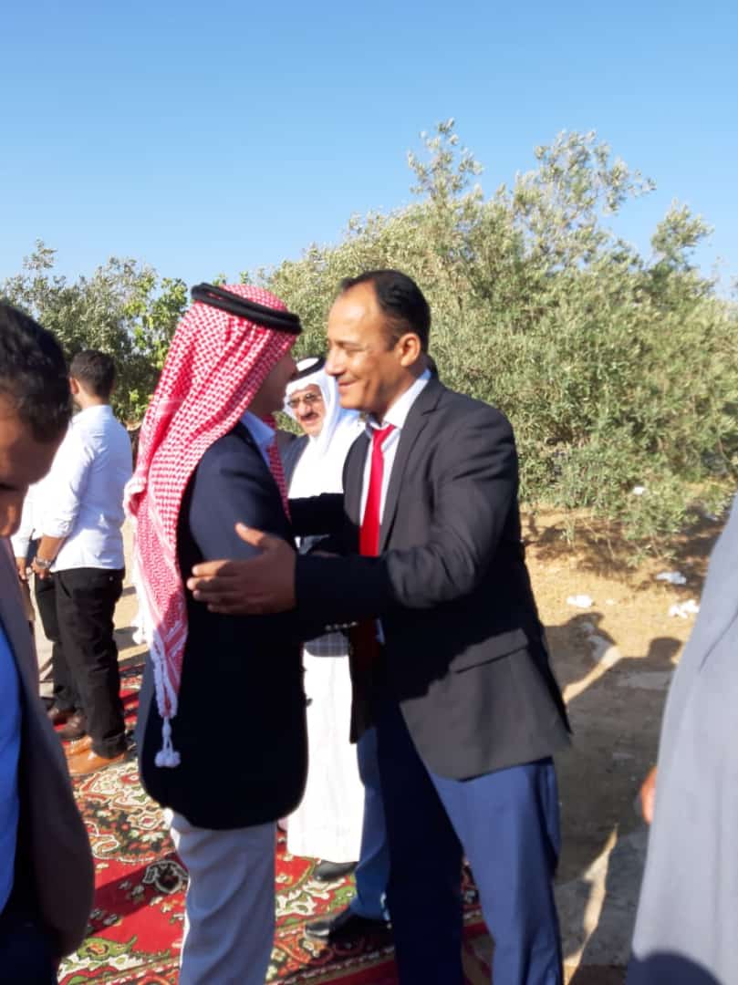 عشيرة الحديثات في مادبا تولم على شرف الأمير حمزة