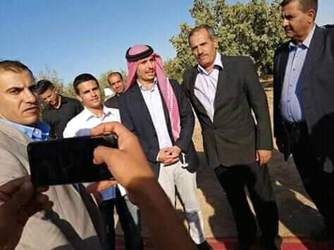 عشيرة الحديثات في مادبا تولم على شرف الأمير حمزة