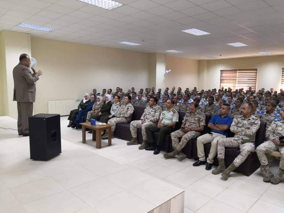محاضرة بعنوان  آفة المخدرات وآثارها على الفرد والمجتمع  في كلية الخدمات الطبية الملكية