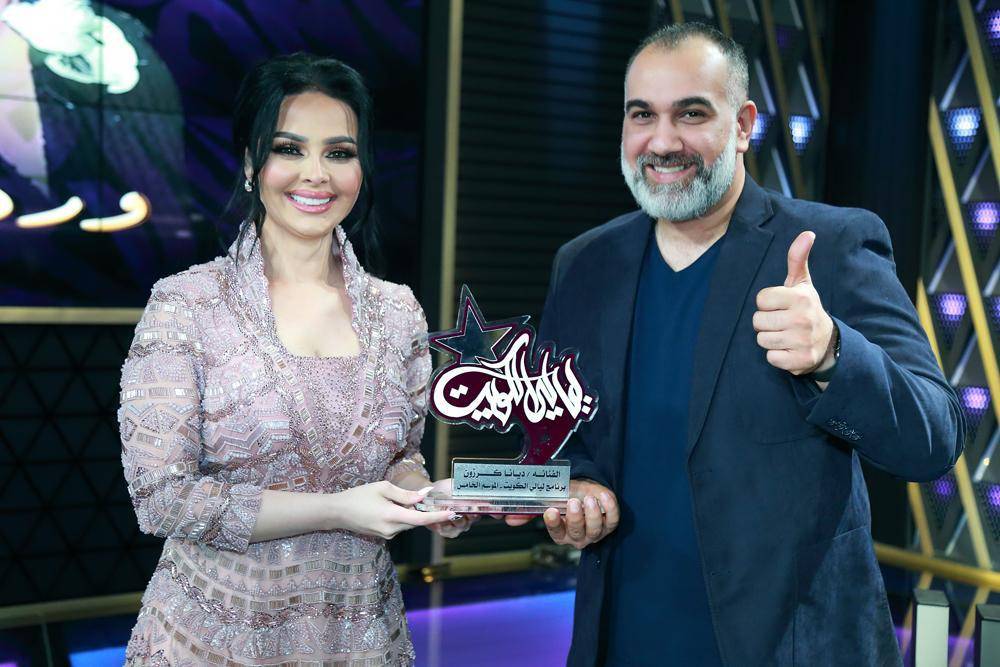 ديانا كرزون : ارحب بمشاركتي باي مهرجان خليجي 