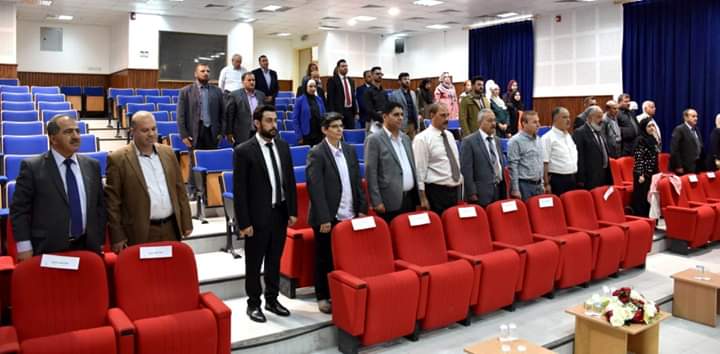 بحضور رئيس الجامعة .. كلية الآداب واللغات بجامعة جدارا تعقد اجتماعاً للهيئة التدريسية فيها